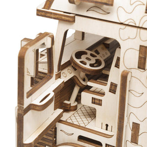 Eco Wood Art, (EWA) 3D Houten Puzzel Truck Road King