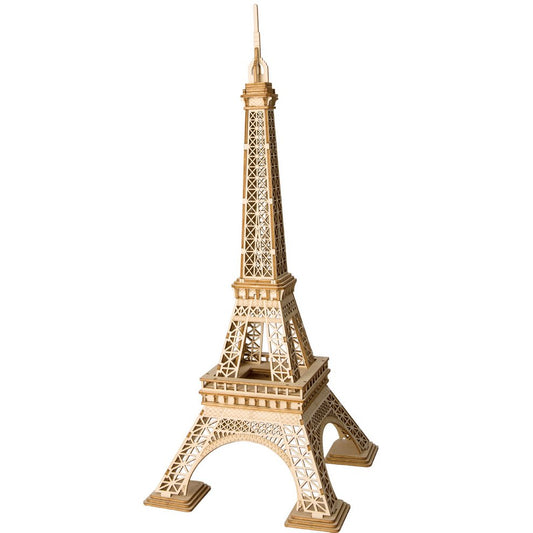 Robotime, 3D Houten Puzzel Eiffeltoren