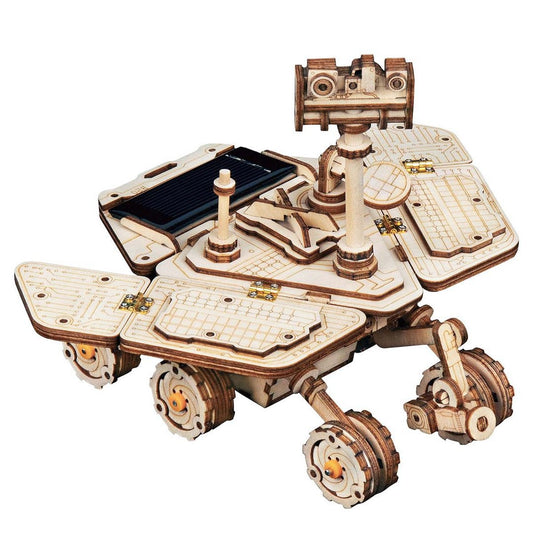 3D Houten Puzzel op zonne-energie Vagabond Rover, Robotime