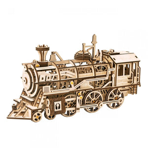 Robotime, 3D Houten Puzzel Locomotive