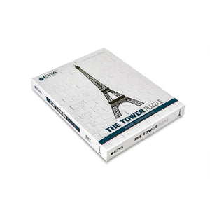 Eco Wood Art Eiffeltoren wandecoratie