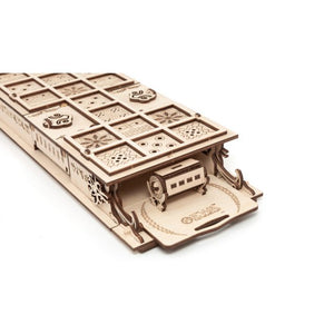 Eco Wood Art (EWA) 2 in 1 Bordspel, Senet en Ur