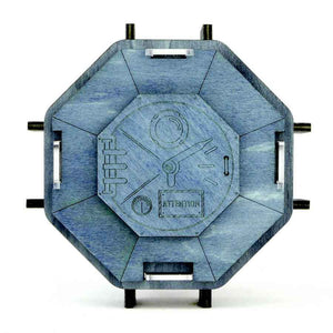 Logica Giochi Houten Breinbreker Star Adventures Mission The Space Station, 11,5x11,5x6cm