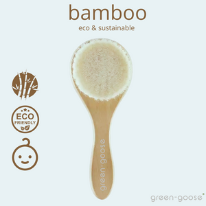 green-goose Baby Bamboe Haarborstel