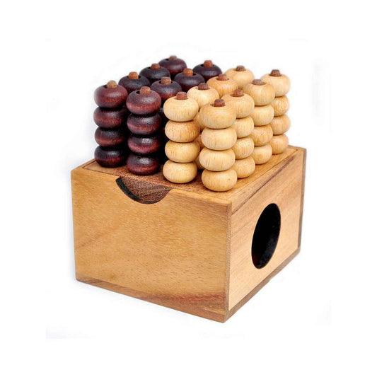 Logica Giochi Houten(reisspel) 4 In A Row