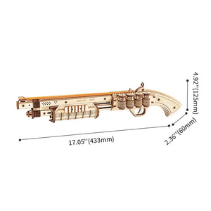 Robotime, 3D Houten Puzzel Terminator M870