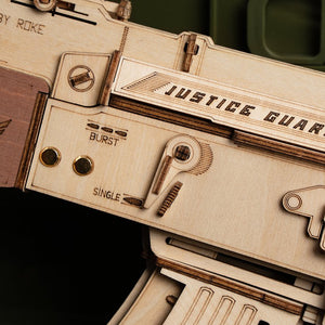 Robotime, 3D Houten Puzzel AK-47 Assault Rifle