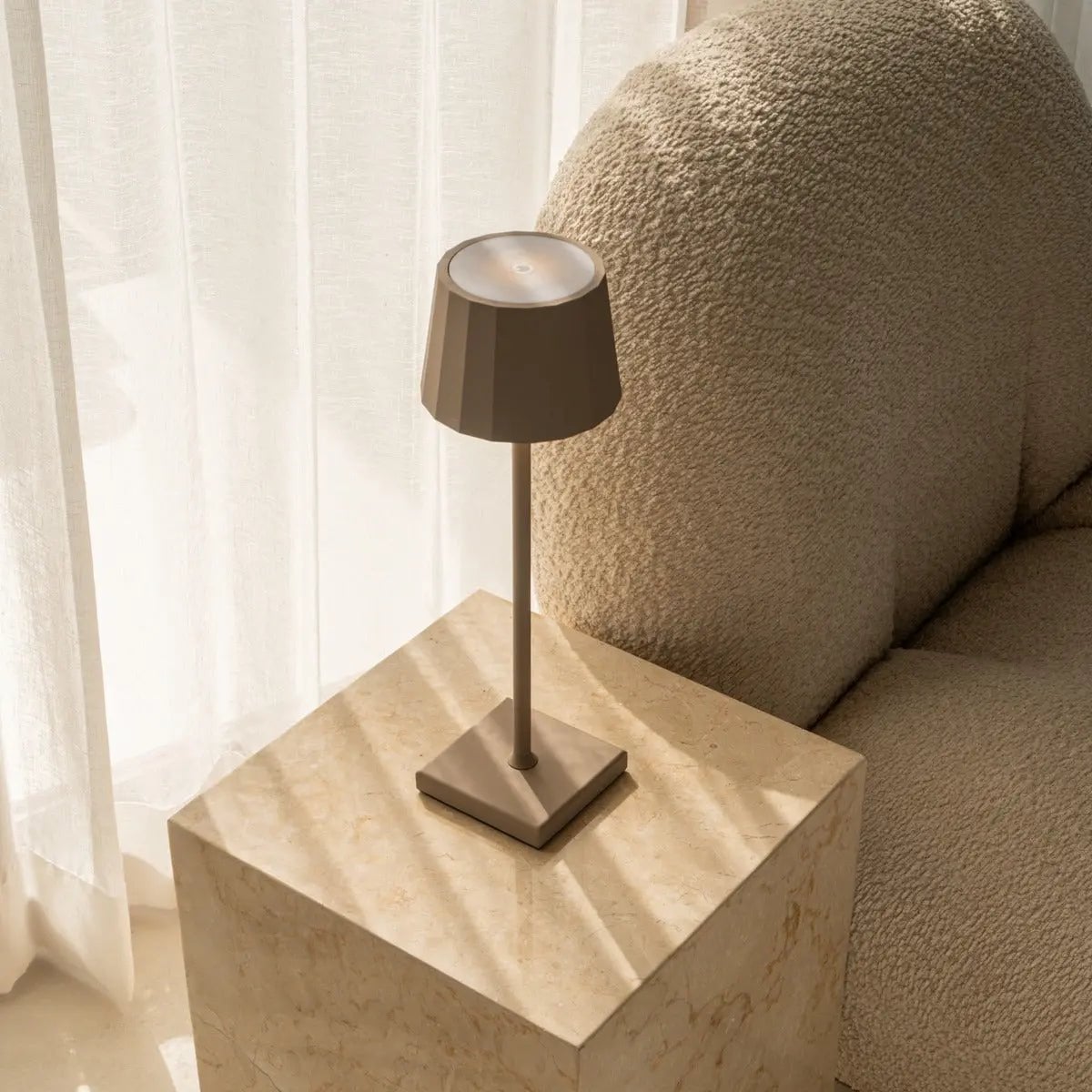 Tavellio - William Koala Bruin Oplaadbare Tafellamp | Dimbaar, USB-C en batterijduur van 120 uur