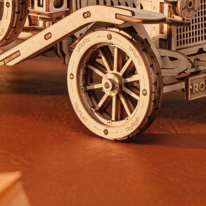 Robotime, Houten Puzzel 3D Vintage Car