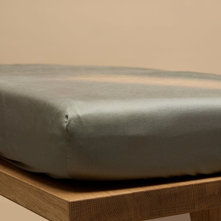 TENCEL™ Twill Hoeslaken Olijfgroen