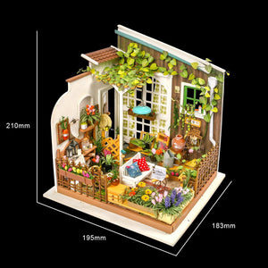 Robotime, DIY Huisje Miller's Flower House