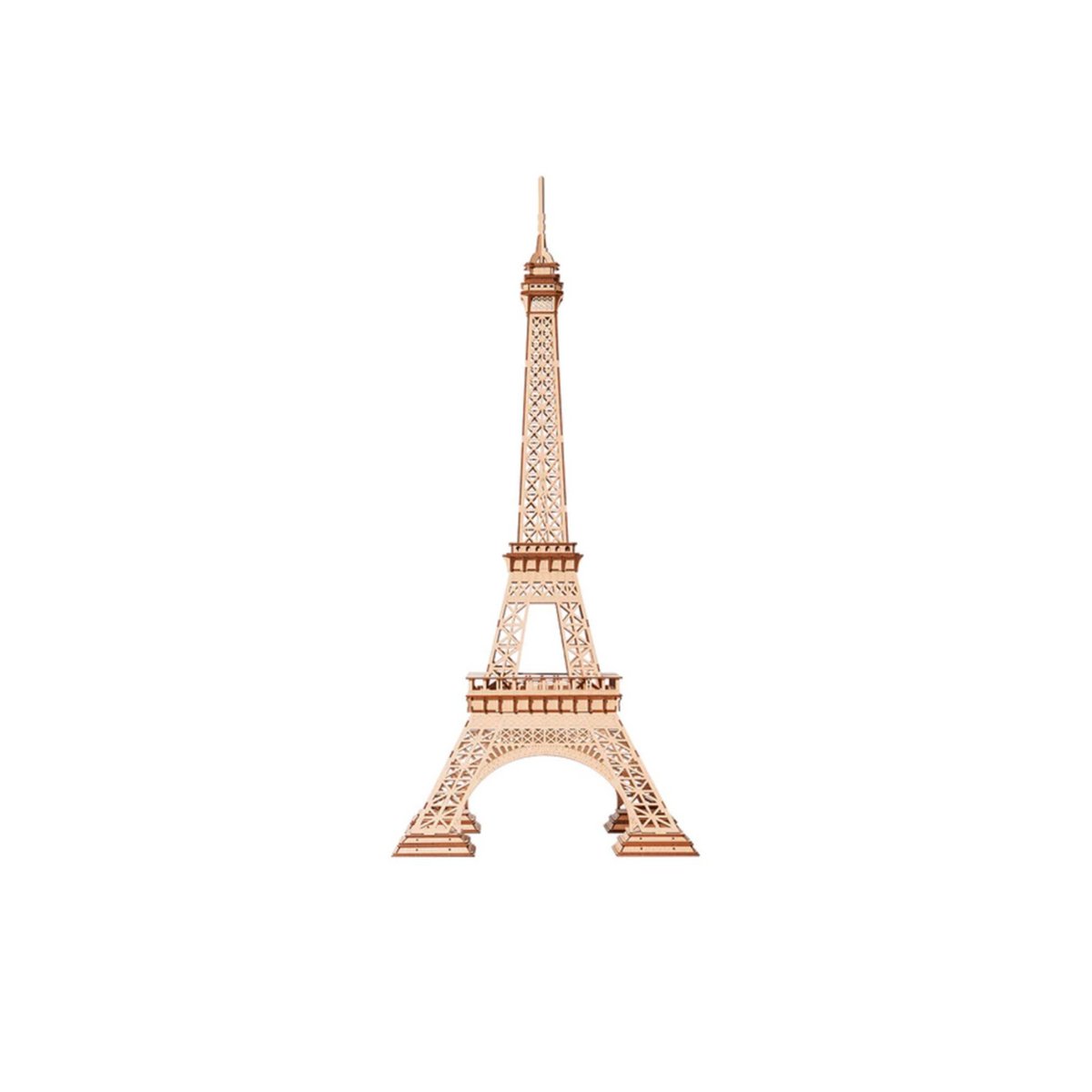 Robotime, 3D Houten Puzzel Eiffeltoren PLUS, TGC02, 42,6x44,6x99,6cm