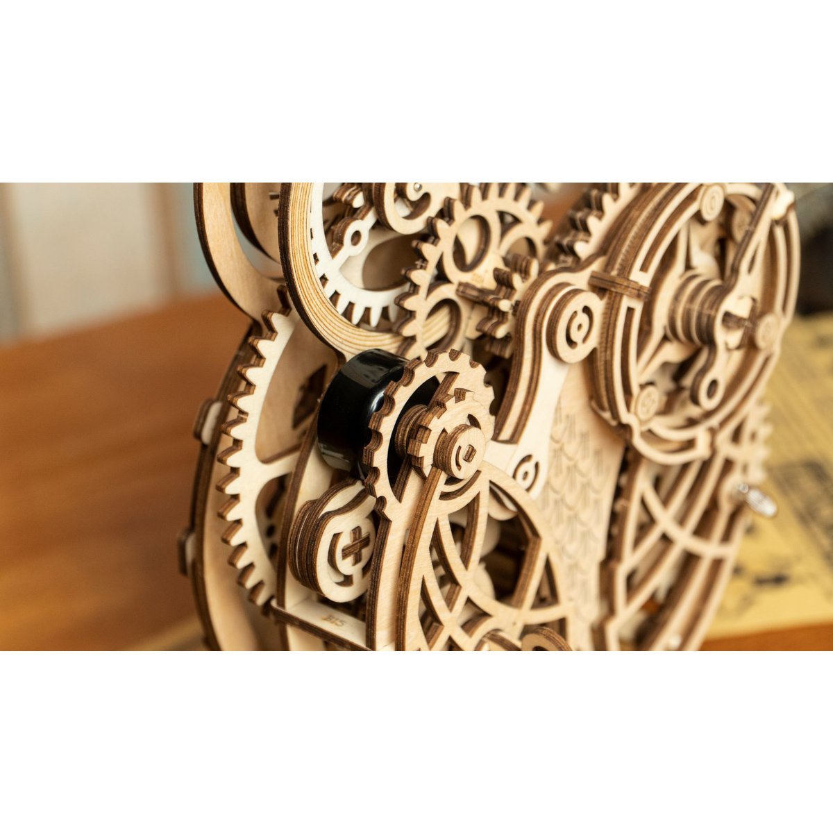 Robotime, Houten Puzzel 3D Uil/ Owl Clock