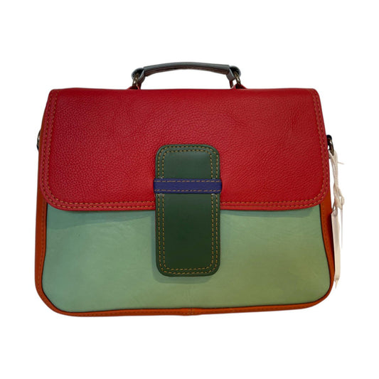 Vrolijke Fair Trade en Duurzaam leren Tas 26