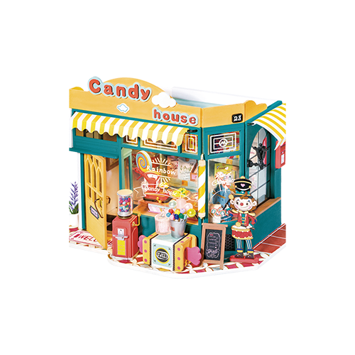Robotime, DIY Huisje Rainbow Candy House