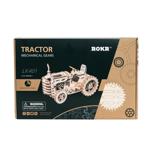 Robotime, Houten Puzzel 3D Tractor