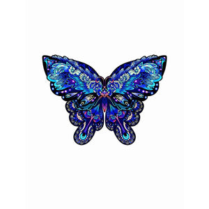 Mandala Houten Logica GiochiLegpuzzel Nachtvlinder/ Butterfly