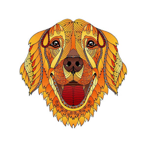 Logica Giochi Mandala Houten Legpuzzel Hond/ Dog, 24,7x28,5cm
