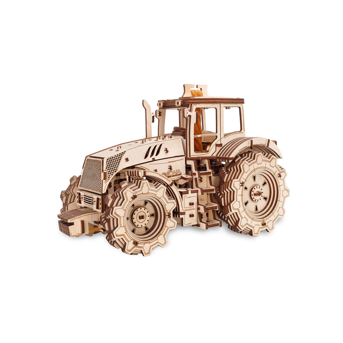 Eco Wood Art (EWA) 3D Mechanische Puzzel Tractor 891