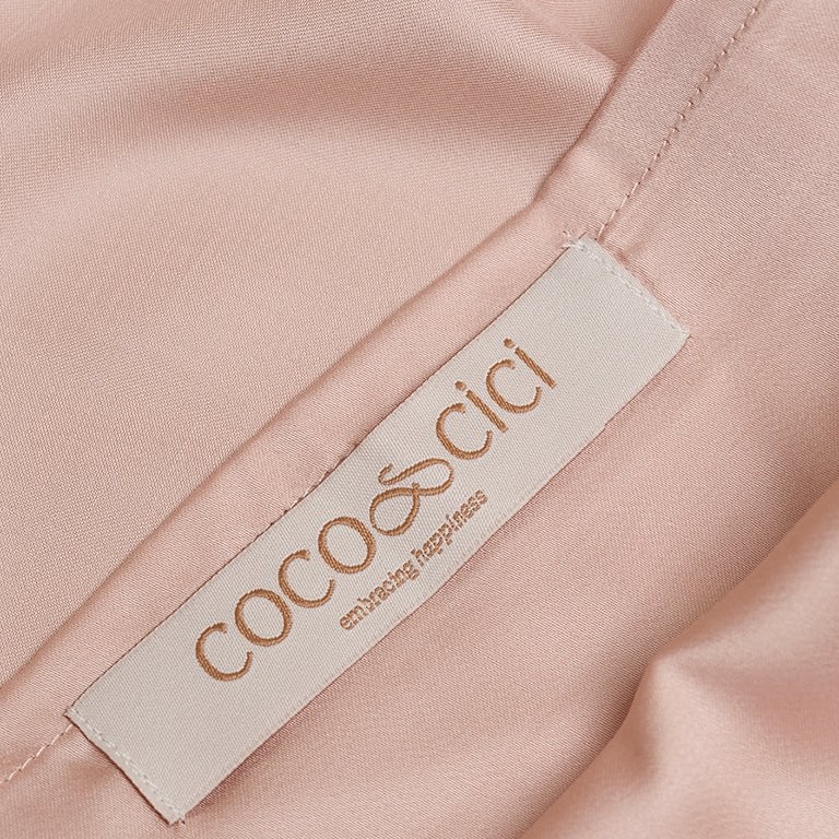 Eco Bamboe Kussensloop Powder peach