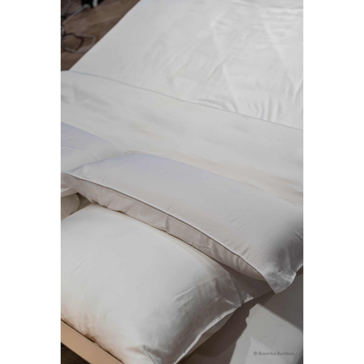 Boomba Basic Dekbedovertrek 100% biologisch bamboe - wit