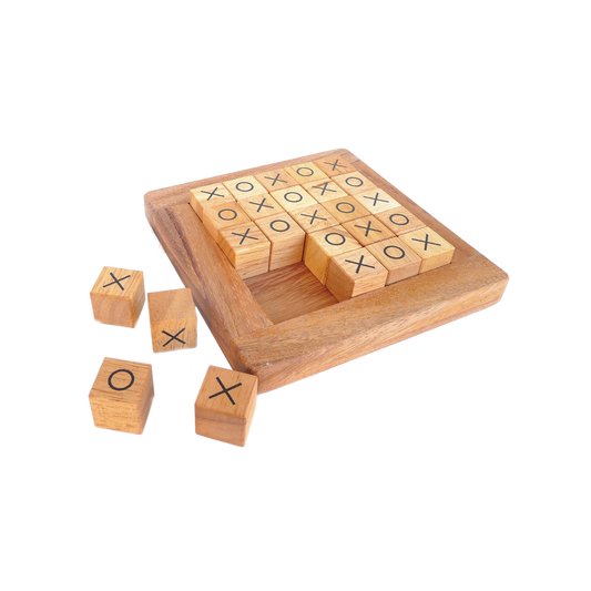 Logica Giochi Houten (reis) Bordspel Tic Tac Toe 5D