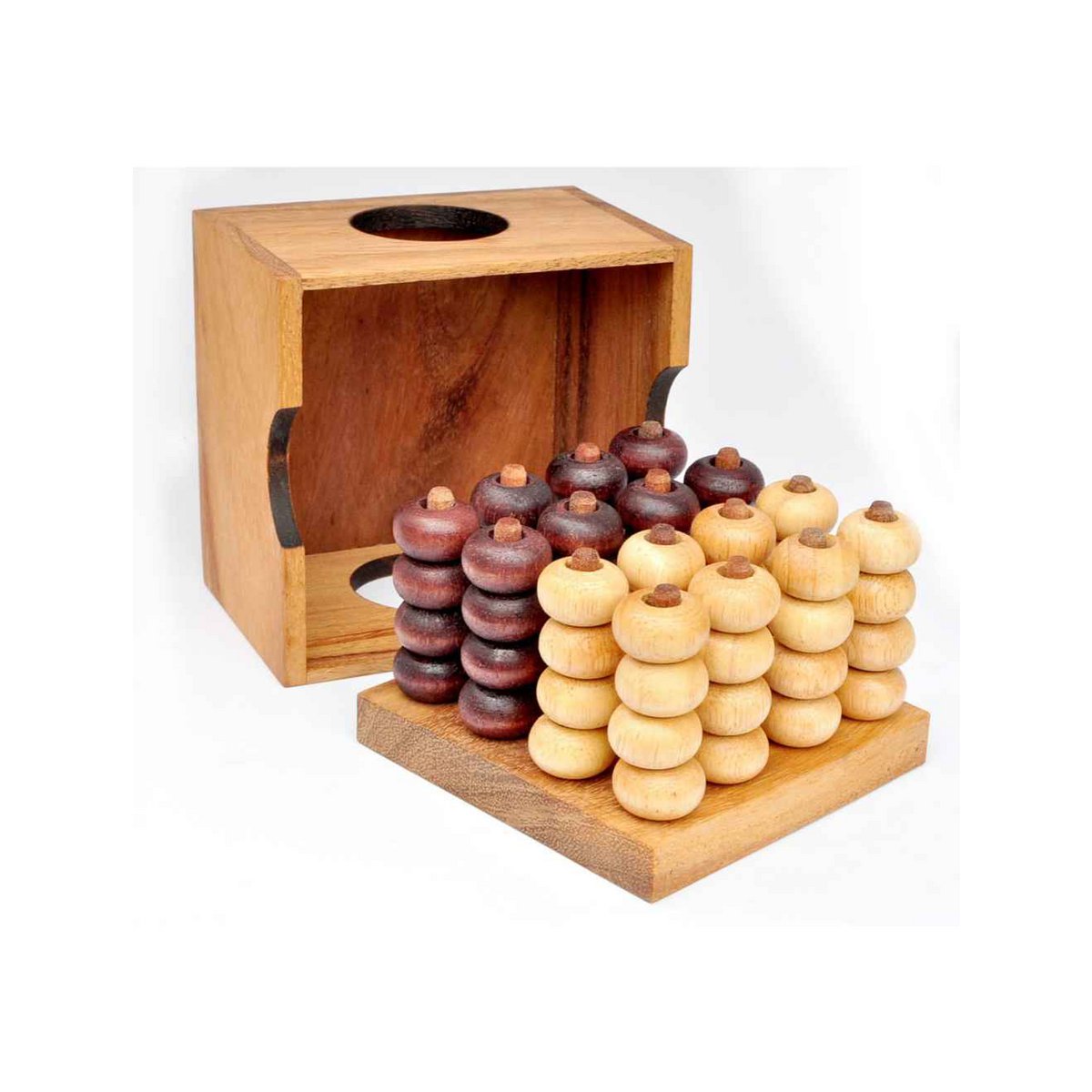 Logica Giochi Houten(reisspel) 4 In A Row