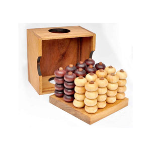 Logica Giochi Houten(reisspel) 4 In A Row