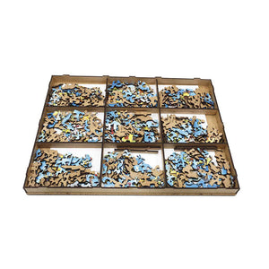 Houten Legpuzzel World Map in kleur, Eco Wood Art