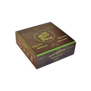 Display met 15 grote Metalen Breinbrekers Puzzels, Logica Giochi