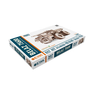 DIY Eco Wood Art 3D Houten Puzzel Belaz 75600
