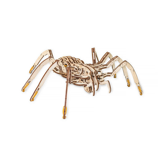 Eco Wood Art (EWA) 3D Mechanische Houten Puzzel Spin/ Spider