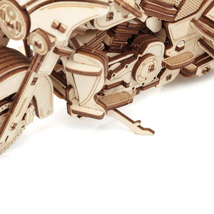 Eco Wood Art (EWA) 3D Mechanische Houten Puzzel Bike