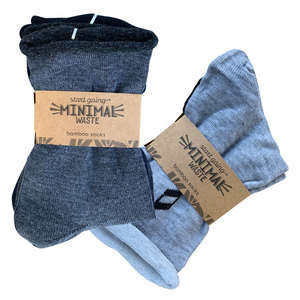 green-goose Bamboe Drukvrije Sokken - 4 Paar - Maat 39-44 - Mixed - 100% Bamboe
