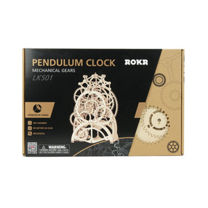 Robotime, Houten Puzzel 3D Pendule Klok