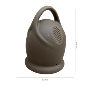 green-goose Menstruatie Cup L | 2 Stuks | Bruin