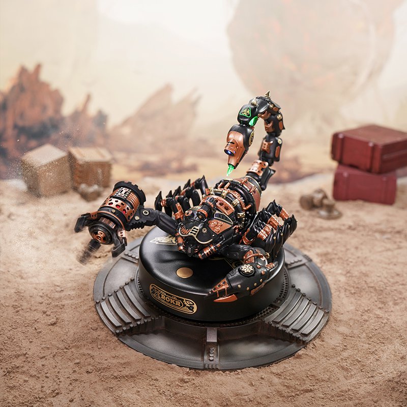 Robotime, 3D DIY Kunststof Bouwpakket Schorpioen/Scorpion, MI04, 17x13x11,5cm