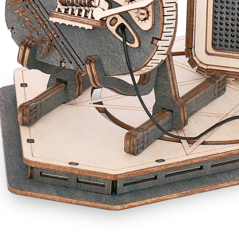 Robotime, Houten Puzzel 3D Electric Guitar