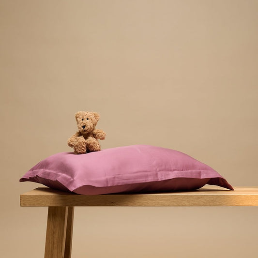 Kids - TENCEL™ Twill Kussensloop Dusty Rose