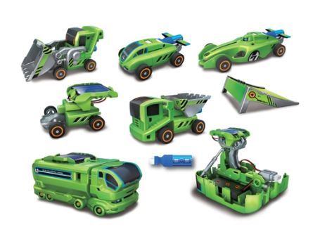 Transformeerbare auto set