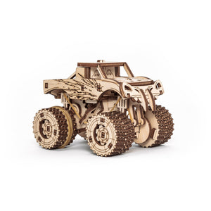 Eco Wood Art (EWA) 3D Houten Puzzel, 5 in 1 Vehicles set