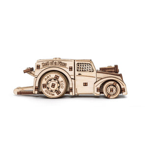 Eco Wood Art (EWA) 3D Houten Puzzel, 5 in 1 Vehicles set