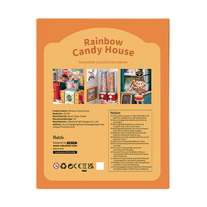 Robotime, DIY Huisje Rainbow Candy House