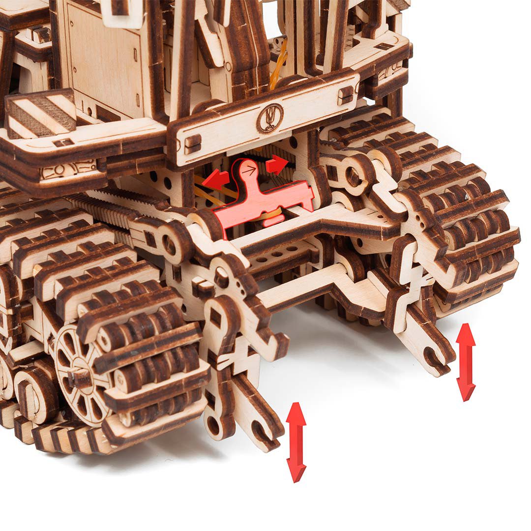 Eco Wood Art (EWA) 3D Houten Puzzel Mower CS-150C