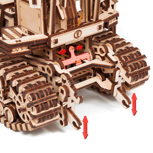Eco Wood Art (EWA) 3D Houten Puzzel Mower CS-150C
