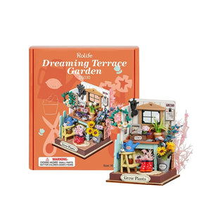 Robotime, DIY Huisje Dreaming Terrace Garden