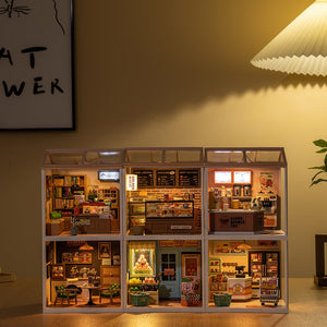 Robotime, DIY Huisje Super Store Daily VC Fruit Store