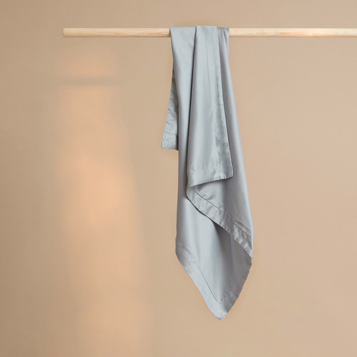 TENCEL™ - Sateen Kussensloop Grijs Blauw