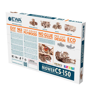 Eco Wood Art (EWA) 3D Houten Puzzel Mower CS-150C