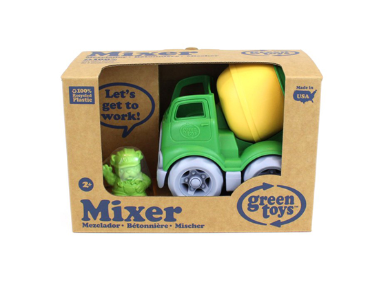 Green Toys - Speelgoedauto - Betonmixer - gerecycled - www.eco-waar.nl